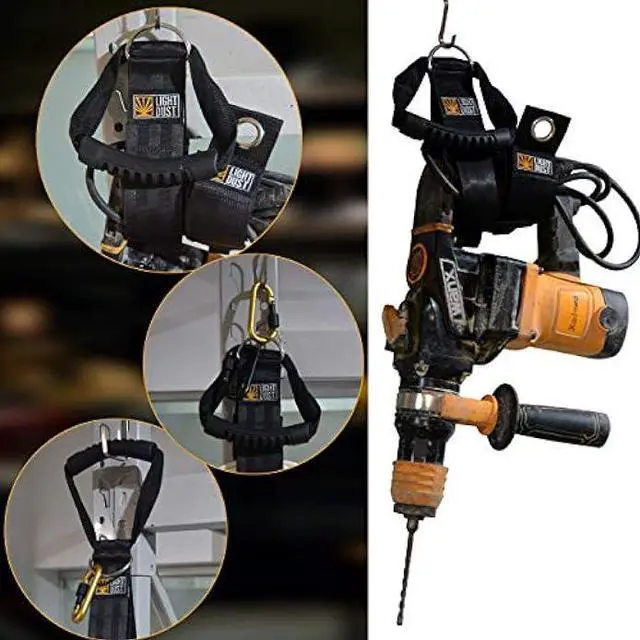 Alt view image 7 of 7 - 22PCS Extension Cord Storage Straps, Garage Hooks Organization Cable Holder, Utility Wall Mount Wrap Ties for Hose Garage Power RV Boat Rope Gadget Management, Hook & Loop Hanger Accessories