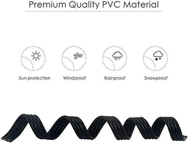 Alt view image 6 of 7 - RGBZONE 10M/33FT 22AWG 4pin LED Light Strip Cable Cord, LED Electric Wire 22 Gauge, PVC Plastic Flexible Conductor Extension Cable Line Cord for RGB LED Strip 5050 3528(Black)