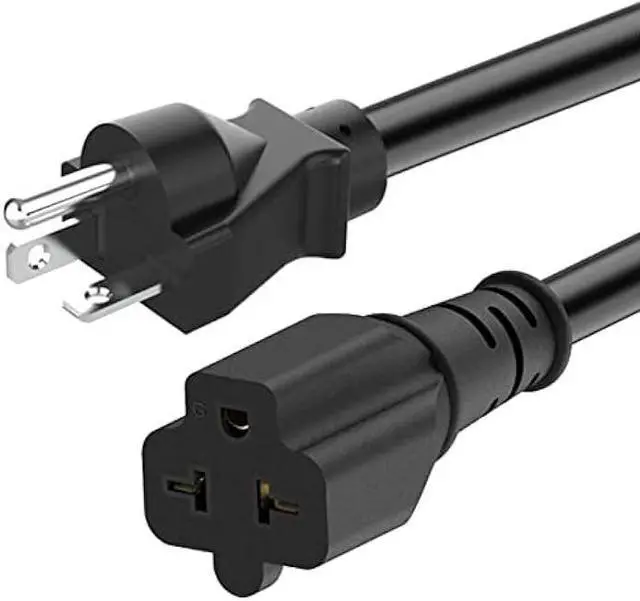 Main image of 6-Ft 12AWG Nema 6-20P Extension Cord 20 Amp Nema 6-20 Heavy Duty Extension Cord 6Ft,Nema 6-20P to 6-15R/20R,6-20P to 5-20R 20AMP T-Blade Adapter-Cable, 250V 20A AC Extension Cord