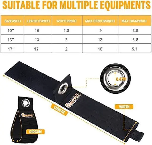 Alt view image 5 of 7 - Stocking Stuffers for Men Storage Straps - Extension Cord Organizer Holder Gadgets for Men Cable Wrap Keeper Garage Wall Organization Cable Straps Tools for Men Gifts for Men Who Have Everything