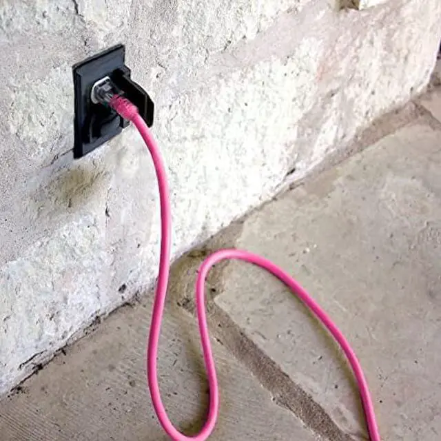 Alt view image 4 of 5 - 15 ft - 14 Gauge Heavy Duty Lighted SJTW Indoor/Outdoor Pink Extension Cord by Watt's Wire - 15' 14-Gauge Grounded 15-Amp Power-Cord (15 Foot 14-Awg Pink)