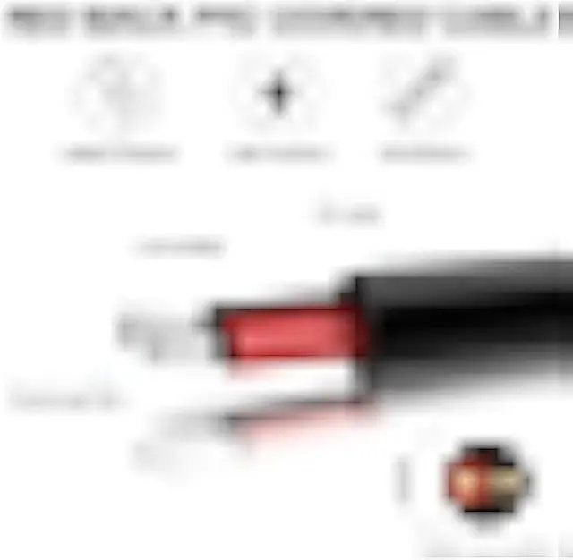 Alt view image 3 of 7 - 24 Gauge 2 Conductor Electrical Wire, 24 AWG Red & Black Tinned Copper Hookup Wire, 50Ft/15.3M Insulated Stranded Low Voltage, 2 Pin Flexible Extension Power Cord for LED Strips Lamps Lighting