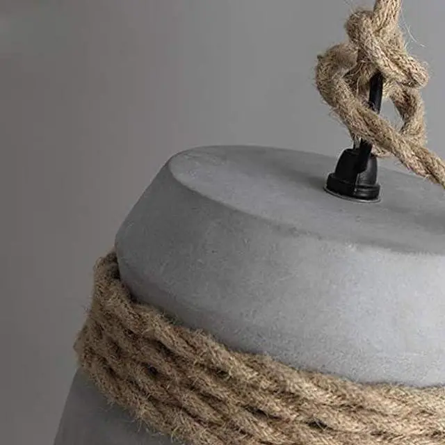 Alt view image 4 of 6 - 25ft Rope Covered Lamp Twisted Wire,PRUNLLA Vintage 18/2 Industrial Electrical Hemp Rope Cord,18-Gauge Antique Style for Retro Lamp,DIY Projects