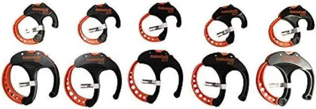 Main image of Cable Cuff PRO (10 Piece Bundle: 5x Medium 2 Inch, 5x Large 3 Inch Diameter) Adjustable, Reusable, Cable Tie Replacements for Extension Cords or Electronics