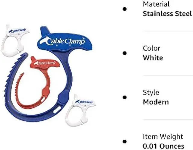 Alt view image 3 of 3 - Q A Worldwide Inc All-Purpose Cable Clamp SW 0990-UE-012