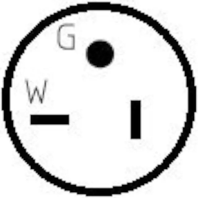 Alt view image 3 of 7 - Parkworld NEMA 5-20 Extension Cord 5-20P to 5-20R (T Blade Female Also for 5-15R Adapter) 125V, 20A, 2500W (25FT)