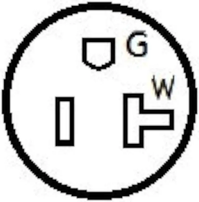 Alt view image 5 of 7 - Parkworld NEMA 5-20 Extension Cord 5-20P to 5-20R (T Blade Female Also for 5-15R Adapter) 125V, 20A, 2500W (25FT)