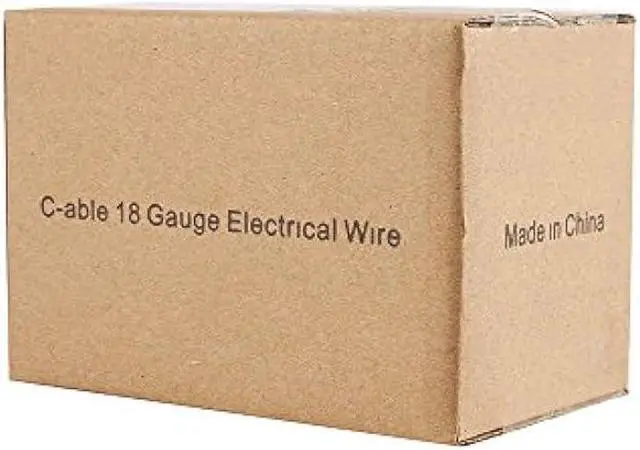 Alt view image 7 of 7 - C-able 100FT 18 AWG Gauge Electrical Wire Hookup Red Black Copper Stranded Auto 2 Wire Low Voltage 12v DC Wire for Single Color LED Strip Extension Cable Cord Spool