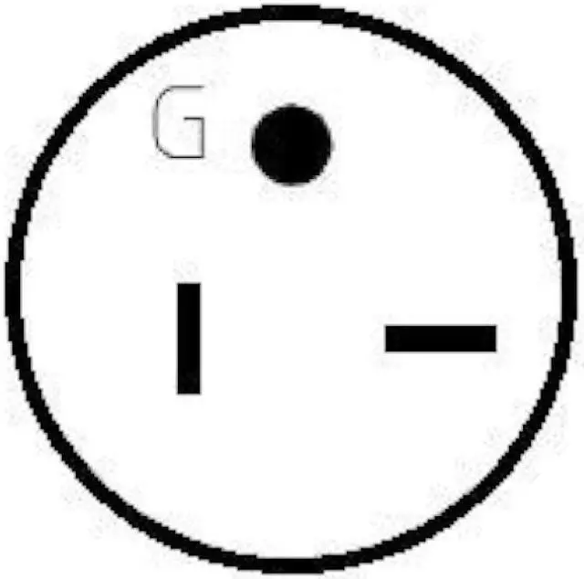 Alt view image 2 of 4 - Parkworld NEMA 6-20 Extension Cord 6-20P to 6-20R (T Blade Female Also for 6-15R Adapter) 250V, 20A, 5000W UL Listed (3FT)