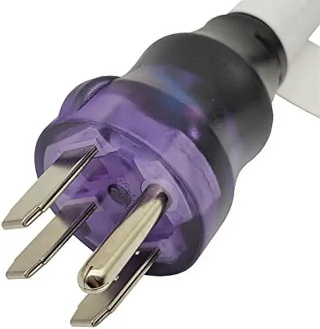 Alt view image 2 of 5 - Parkworld RV/EV 50A Extension Cord, NEMA 14-50 Extension Cord, NEMA 14-50P to 14-50R Straight Plug for Generator (1.5FT)
