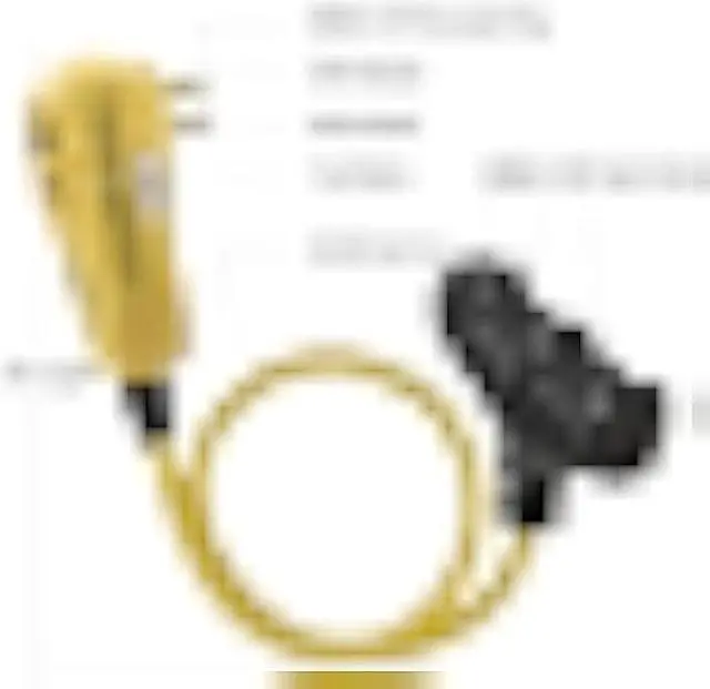 Alt view image 5 of 7 - AIDA 2FT Auto Reset 12/3 Gauge SJTW Heavy Duty GFCI Plug Adapter with 3 Prong Grounded Plug, 15 AMP Yellow Outdoor Extension Cable with LED Lighted, UL Listed, 1 Pack