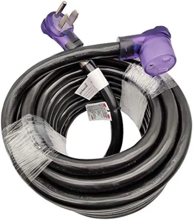 Alt view image 6 of 6 - Parkworld 61407 6 AWG 6-50 Extension Cord 50 AMP, 250-Volt 6 Gauge Welder Extension Cord 50A 3-Prong 6-50P to 6-50R (50FT)