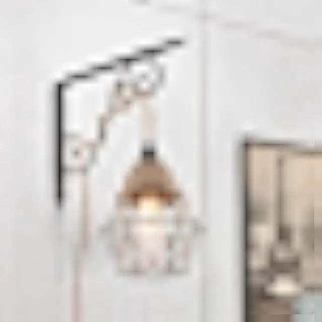 Alt view image 3 of 6 - Industrial 15ft Pendant Light Cord - Hanging Light Kit with Switch Plug in Vintage Fabric Lamp Cord with Twisted Hemp Rope Pendant Lights Socket Set E26 E27 for Pendant Lamp Farmhouse Lamp Cable DIY