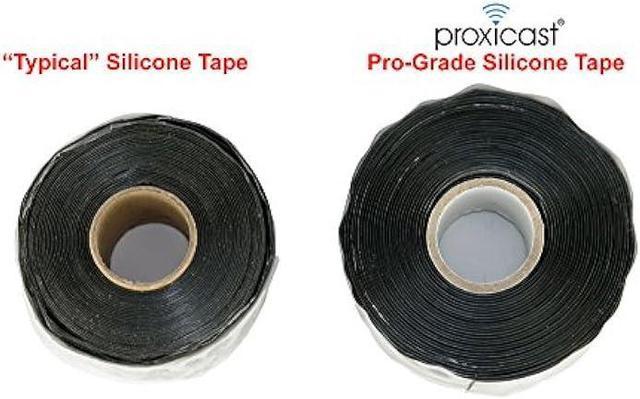 Proxicast Pro-Grade Extra Strong Weatherproof Self-Bonding 30mil Silicone  Sealing Tape For Coax Connectors (1.5 x 15' roll)