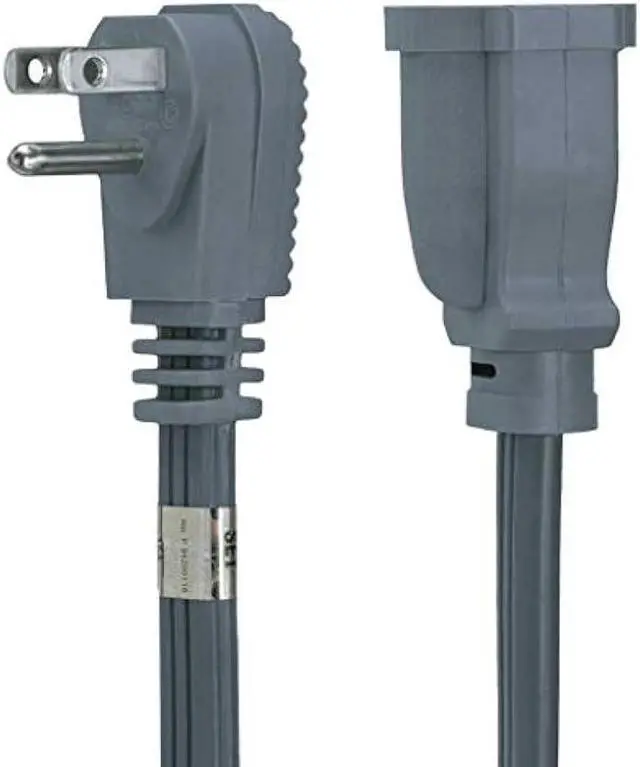 Alt view image 3 of 5 - Uninex EC1412AUL Air Conditioner and Major Appliance Extension Cord, Heavy Duty, Grounded, 14/3 AWG, UL Listed, 12-Foot, 1-Pack