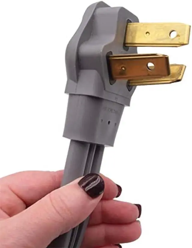 Alt view image 3 of 6 - Supplying Demand 10 Foot Range Electrical Power Cord 3 Prong Wire 50 Amp 250 Volt