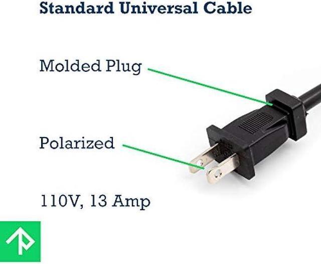 Alt view image 3 of 5 - Rebuild Skills Replacement Power Tool Cords for Drills, Sanders, chop saws, Grinders, vacuums, Miter saws, appliances, Motors and Power Tools (8' ft, 16/2)