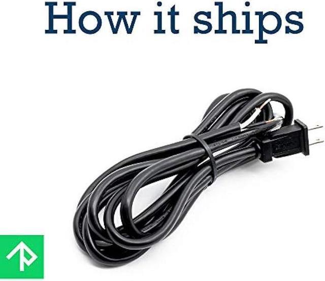Alt view image 5 of 5 - Rebuild Skills Replacement Power Tool Cords for Drills, Sanders, chop saws, Grinders, vacuums, Miter saws, appliances, Motors and Power Tools (8' ft, 16/2)