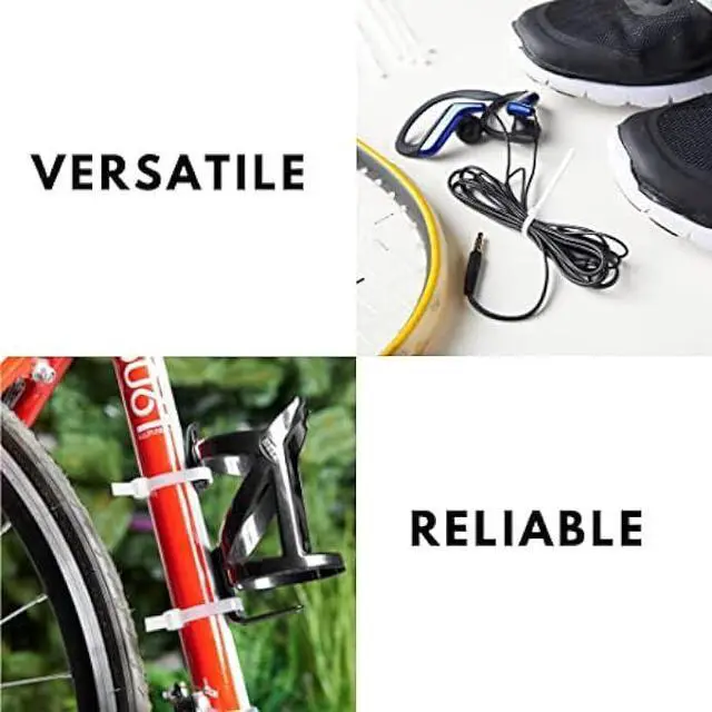 Alt view image 5 of 6 - Nirah Zip Ties 8 inch Clear 1000 Pack. 40 lbs Tensile Strength. Our Premium Quality Cable Ties are loved by DIYers and Professionals for Indoors Use