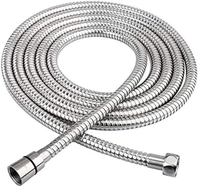Main image of HOMEIDEAS 118-Inch(3m) Shower Hose 304 Stainless Steel Extra Long Shower Hose Replacement Handheld Shower Head Hose Extension