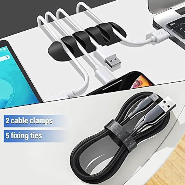 Alt view image 3 of 7 - Cable Duct Management Raceway Kit, 62.8 (4 x 15.7) Server Rack Cable Management, Cable Management for Hide Network HDMI VGA Cable, Open Slot Cable Track Desk Wire Channel, Cable Raceway White 4 Pack