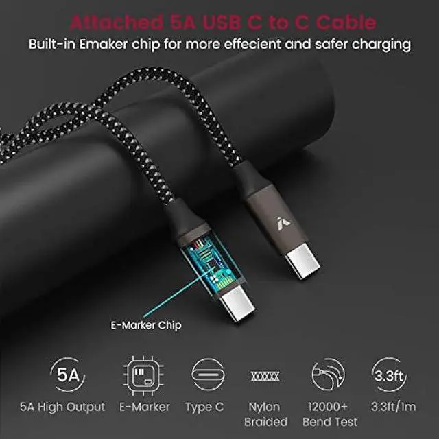 Alt view image 6 of 7 - VELOGK Super Fast Type C Car Charger [73W Turbo], Metal Adaptive 55W 45W PPS/PD&QC3.0 USB C Car Adapter[Super Fast Charging 2.0]for Samsung S23 Ultra/S22+/S21/S20/Note 20/10 Plus,iPad Pro/Air,Macbook
