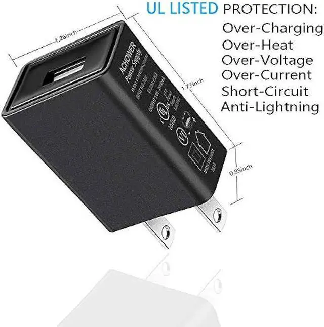 Alt view image 2 of 5 - Fast Charger for Samsung Galaxy Phone - Galaxy J8 J7 J6 J5 J4 J3 J2 J1 Prime Pro, J7 Sky Pro, 2018 2017 2016, S6 S7 Edge, LG Q6 K7, Nexus 6 5, Moto G5 G4 E4 Charger with 5FT Cable Cord