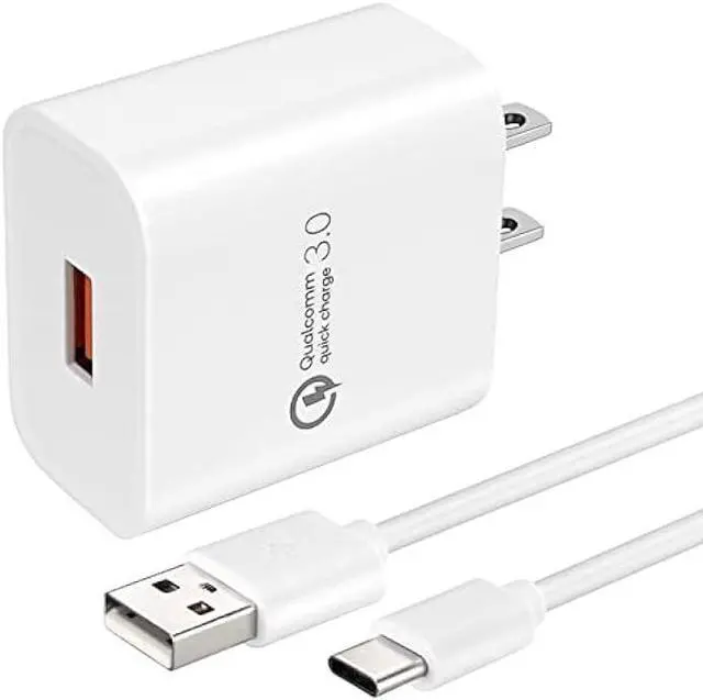 Main image of TPLTECH Quick Charge 3.0 Fast Charger Compatible for Samsung Galaxy A10E A20E A20S A30S A50S A51,A20 A30 A40 A50 A70 A80,Galaxy Note 9 8,S8 S9 S10 Plus,LG Q51 K51S K61 G8X G7,5Ft Type C Cord