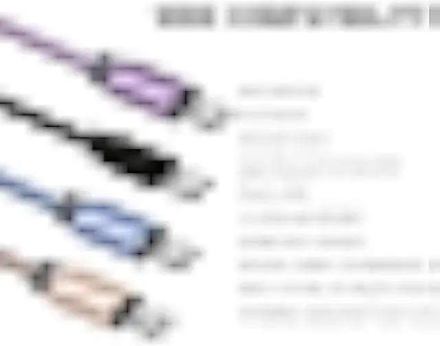 Alt view image 5 of 6 - SUMPK Short USB C Cable [4-Pack 8 inch], 3A Fast Charging USB 2.0 Data Transfer to Type C Phone Charger Cord Nylon Braided Compatible with Samsung Galaxy S10 S9, Pixel 3, LG V30, Charging Station