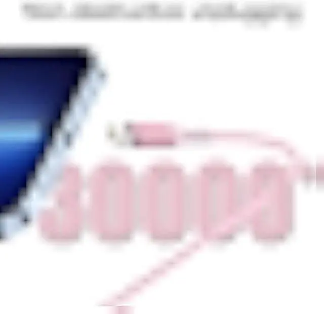 Alt view image 3 of 5 - Awnuwuy 20FT Long iPhone USB-C to Lightning Cable [Apple MFi Certified] 20W 3A (max) USB C Power Delivery Fast Charge for iPhone 14 13 12 11 10 Max X XS XR 9 8, AirPods, iPad, Charging Cord Pink/Rose