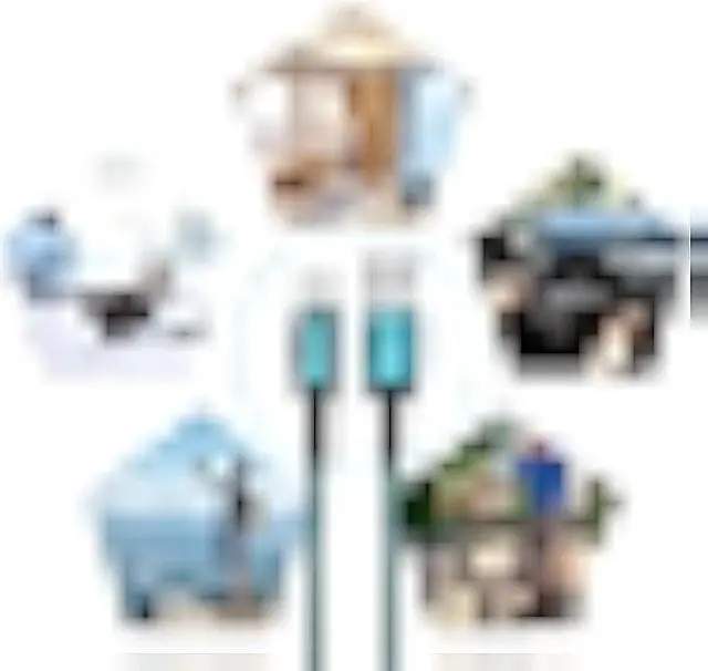 Alt view image 6 of 7 - Aurnoet USB C Cable 4pack 6ft Type C Charger Nylon Braided USB C Charger Cord Fast Charging Cable for Samsung Galaxy S21 S20 S10 Plus Note 10 LG Google Pixel Moto etc