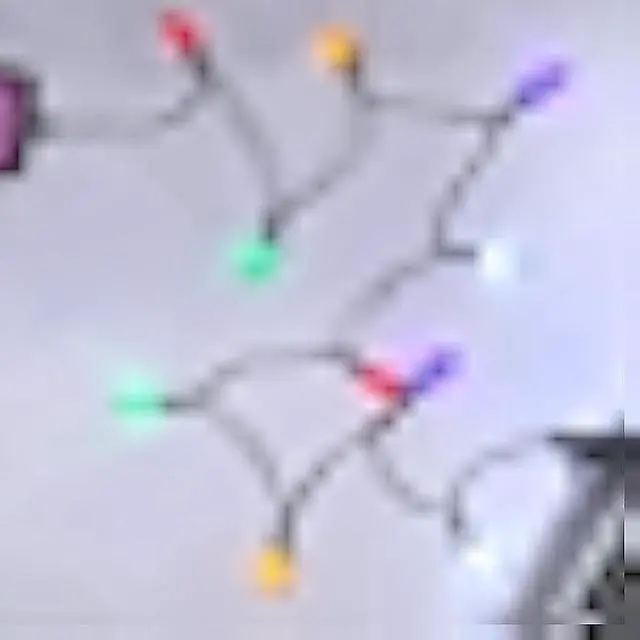 Main image of LED Christmas Light Phone Charger Cord USB Charging Cable Gift for Phone 13/12/11 Pro/XS/XS Max/XR/X/8 Plus/ 8/7 Plus/7s Plus/6s/6 with 10 Lights Christmas Decorations(Black)