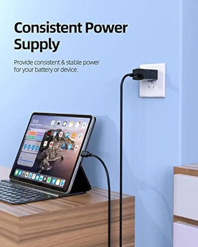 Alt view image 7 of 7 - 5Ft USB C AC Charger Fit for Samsung Galaxy A03S A02s A01 SM-A025 SM-A037 SM-S134 USB C Phone Fast Charging Adapter Supply Power Cord Cable