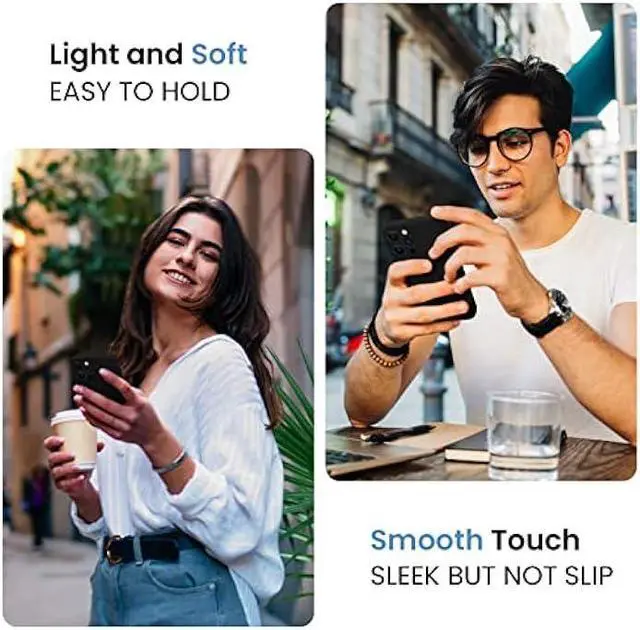 Alt view image 2 of 6 - FireNova for iPhone 13 Pro Case, Silicone Upgraded [Camera Protection] Phone Case with [2 Screen Protectors], Soft Anti-Scratch Microfiber Lining Inside, 6.1 inch, Black