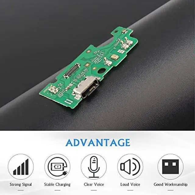 Alt view image 2 of 7 - USB Charging Port for T-Mobile REVVL 4+ Plus 5062W 5062Z Dock Connector Charger Board Flex Cable Assembly Replacement for REVVL 4+ Plus 5062W 5062Z with Tools