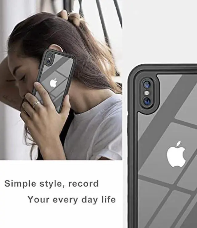 Alt view image 7 of 7 - LOVE BEIDI iPhone X/Xs Waterproof case Life Snowproof Dirtproof Shockproof Cover for iPhone X/Xs 5.8 (Black)