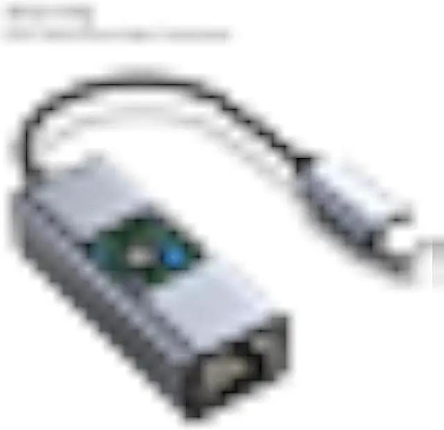 Alt view image 7 of 7 - BENFEI USB-C to Ethernet Adapter, USB Type-C (Thunderbolt 3) to RJ45 Gigabit Ethernet LAN Network Adapter Compatible for MacBook Pro/Air 2023/2022/2021/2020 and More