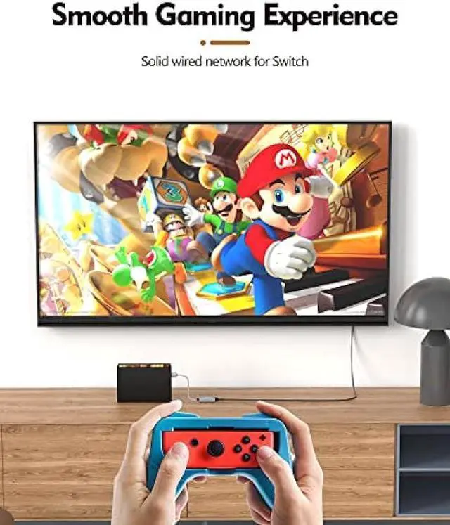 Alt view image 2 of 7 - USB 3.0 to Ethernet Adapter, Fairikabe USB 3.0 to RJ45 Gigabit NIC Network Adapter, USB Computer LAN Card Adapter for Laptop, Nintendo Switch, PC, MacOS, Linux, Windows