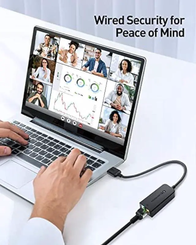 Alt view image 4 of 6 - Cable Matters Plug & Play USB to Ethernet Adapter with PXE, MAC Address Clone Support (USB3.0 to Gigabit Network, Ethernet to USB Adapter for Laptop) Supporting 10/100/1000Mbps