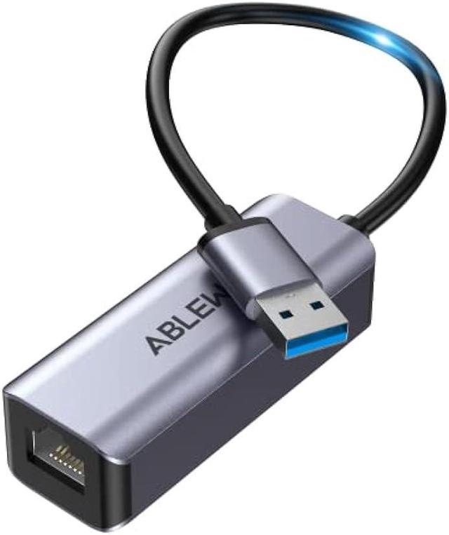 Adaptateur USB 3.0 au câble Ethernet Gigabit LAN / RJ45 -3 ports