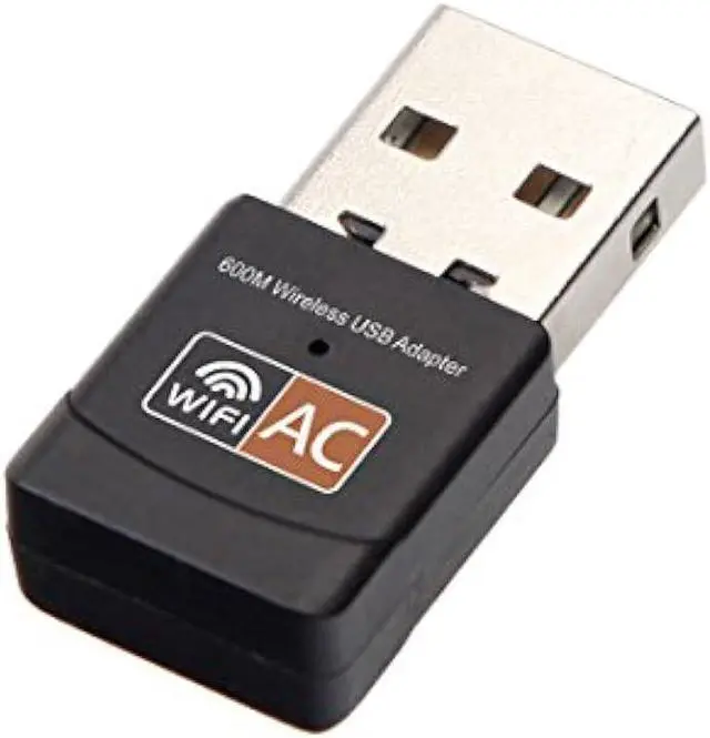 Main image of USB Wireless Adapter 600Mbps Realtek RTL8811CU Chipset Mini Type Dual Band 11AC WiFi Dongle IEEE 802.11 a b g n ac for Laptop Desktop IPTV USB 3.0 Network Adapter Support Windows 10 Mac Linux