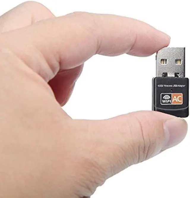 Alt view image 3 of 7 - USB Wireless Adapter 600Mbps Realtek RTL8811CU Chipset Mini Type Dual Band 11AC WiFi Dongle IEEE 802.11 a b g n ac for Laptop Desktop IPTV USB 3.0 Network Adapter Support Windows 10 Mac Linux