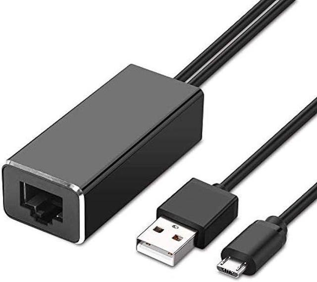Weixinke Ethernet Adapter for Fire TV Stick (2nd GEN), All-New Fire TV  (2017), Chromecast Ultra /