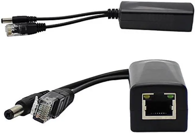 Alt view image 3 of 5 - ANVISION 2-Pack Active PoE Splitter Adapter, DC 12V Output, IEEE 802.3af Compliant, 10/100Mbps, for IP Camera AP Voip Phone and More, AV-PS12