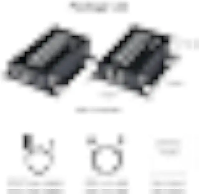 Alt view image 7 of 7 - USB Extender Over Ethernet 200ft USB2.0 HUB RJ45 Cat5e/6 up to 480Mbps with Power Adapter Two Cameras Work in Sync Support Windows MacOS Android Linux