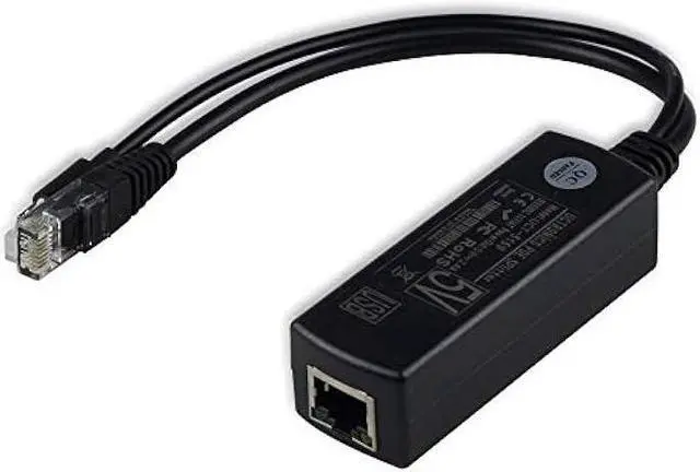 Alt view image 7 of 7 - UCTRONICS IEEE 802.3af Micro USB Active PoE Splitter Power Over Ethernet 48V to 5V 2.4A for Tablets, Dropcam or Raspberry Pi 2/3B+ (48V to 5V 2.4A)