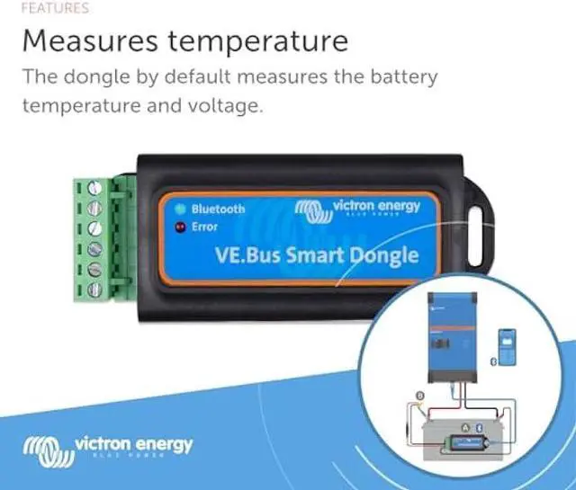 Alt view image 3 of 4 - Victron Energy VE.Bus Smart Dongle (Bluetooth)