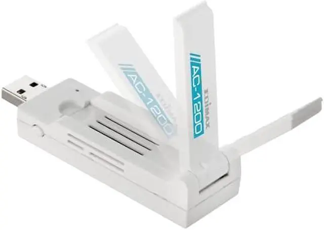 Main image of EDiMAX Wi-Fi 5 802.11ac AC1200, Dual-Band 2.4/5GHz Adapter for PC, Wireless AC USB 3.0 Adapter Dongle w/ Foldaway Antenna, Up to 867Mbps Fast Transfer, Win11 Plug-n-Play, Mac OS, Linux, EW-7822UAC