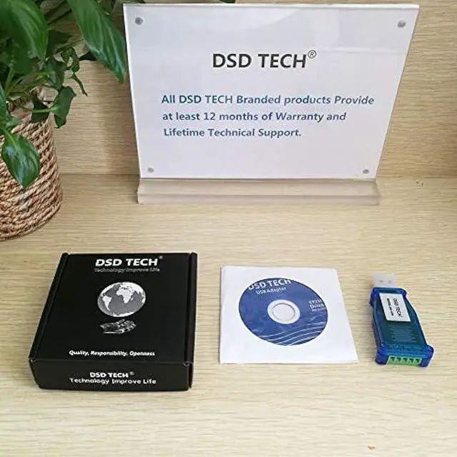 Alt view image 7 of 7 - DSD TECH SH-U10 USB to RS485 Converter with CP2102 Chip Compatible with Windows 7,8,10,Linux,Mac OS