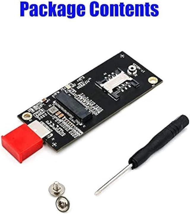 Alt view image 6 of 6 - NGFF(M.2) Key B to USB 3.0 Adapter with SIM 6pin Slot for WWAN/LTE Module